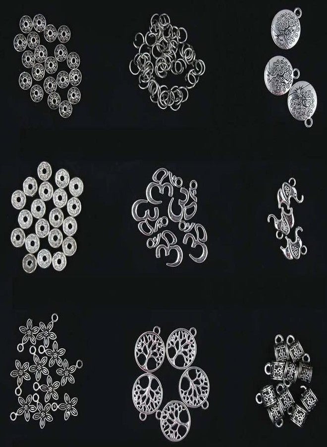 دي آي واي كرافتس مجموعة أدوات يدوية مكونة من 300 قطعة، كما هو موضح في الصورة، خرز كريستالي لصنع المجوهرات، خرز من الأحجار الطبيعية للأساور، خرز الأحجار الكريمة والمجوهرات (مجموعة 300 قطعة، كما هو موضح في الصورة) - Image 5